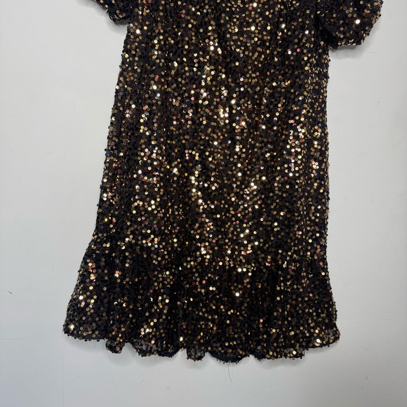 NWT Eloquii Sequin Puff Sleeve Dress 16 - Picture 6 of 15